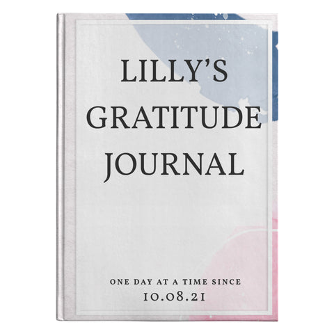 Custom Gratitude Hardcover Journal