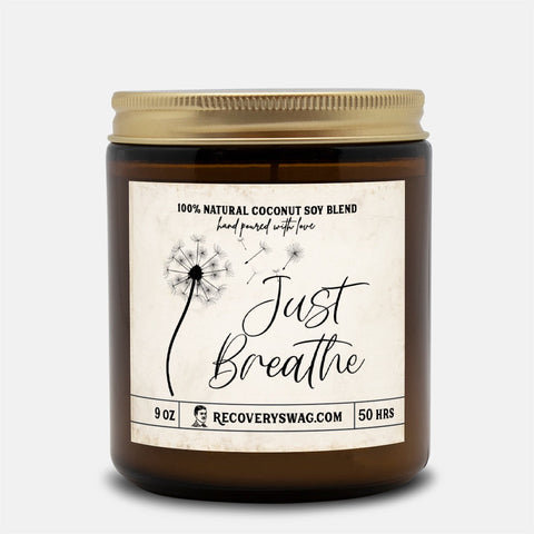 Just Breathe Amber Jar Candle