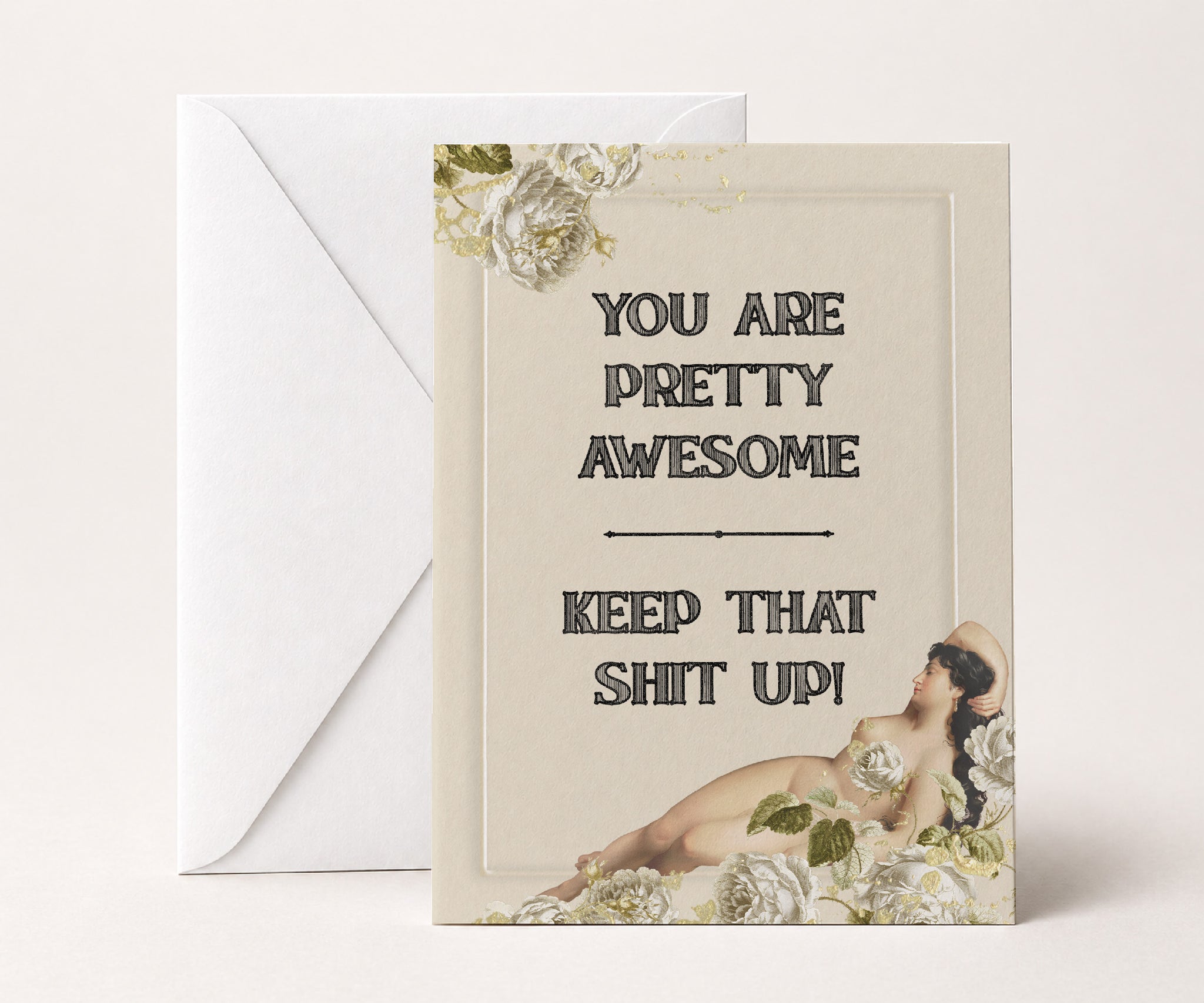 You Are Pretty Awesome Recovery Greeting Card