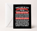 Rarely Have We Seen Big Book AA Greeting Card