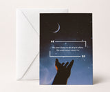 We Were Never Meant to Do It Alone Recovery Card