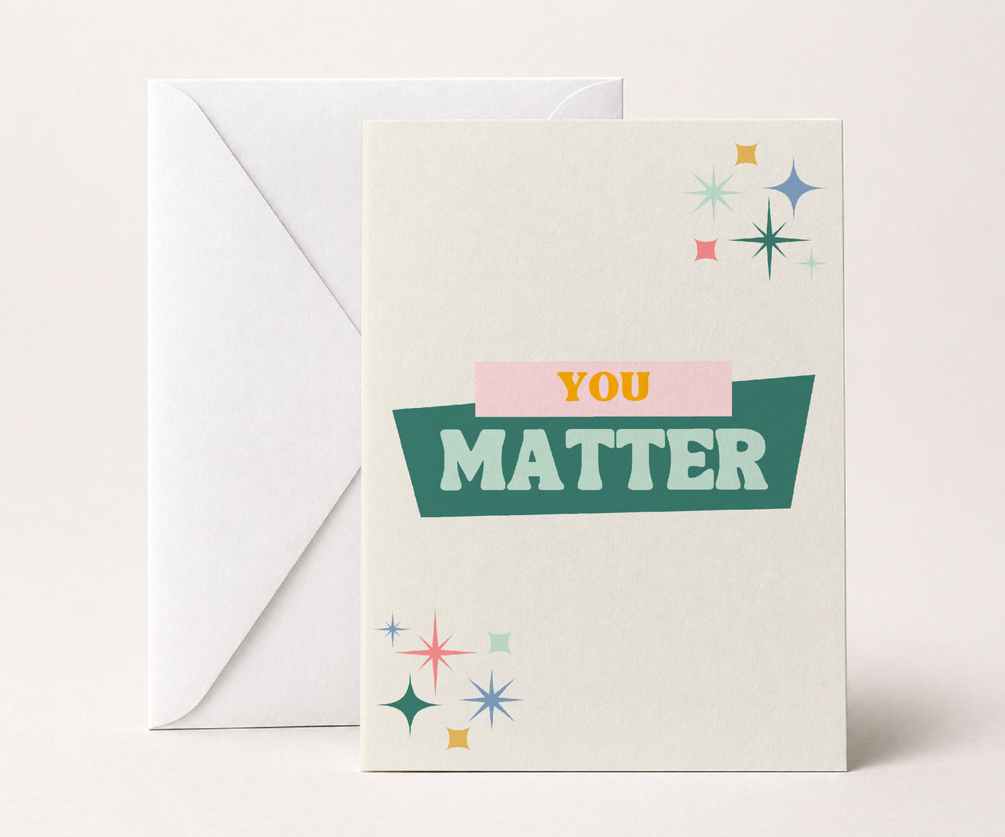You Matter Recovery Encouragement Greeting Card