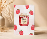 Sobriety Is Your Jam Greeting Card