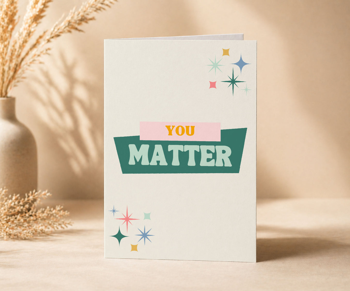 You Matter Recovery Encouragement Greeting Card