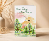 One Day at a Time Watercolor Recovery Greeting Card