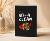 Hella Clean NA Recovery Greeting Card