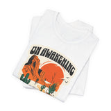 On Awakening AA T-shirt lifestyle mockup