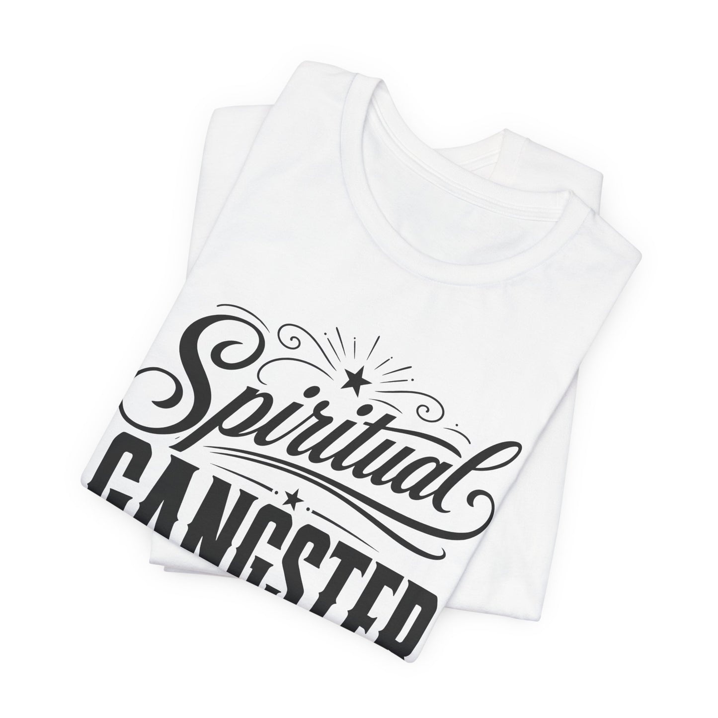 Spiritual Gangster lifestyle T-shirt mockup