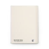Step Ten Floral Hardcover Journal — Recovery Step Work Notebook