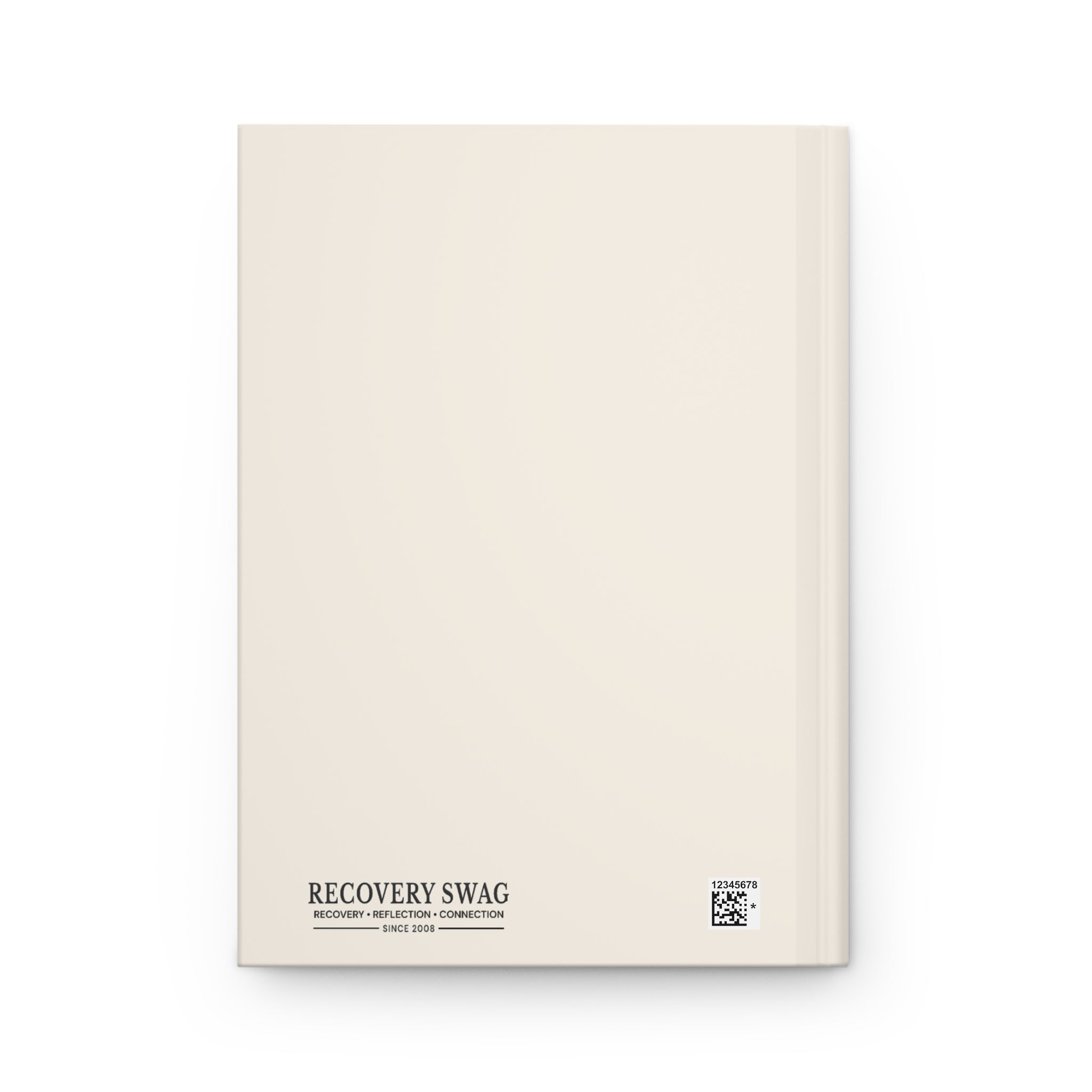 Step Ten Floral Hardcover Journal — Recovery Step Work Notebook