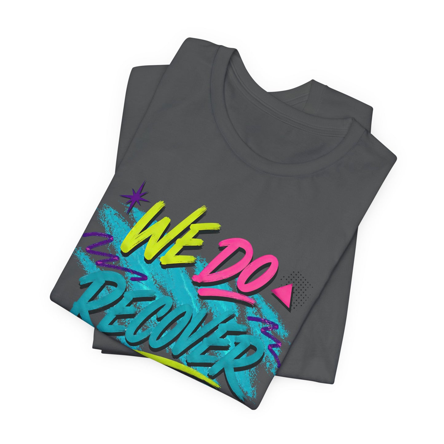 90s We Do Recover T-shirt alternate product mockup