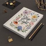 Step Eight Floral Hardcover Journal — Recovery Step Work Notebook