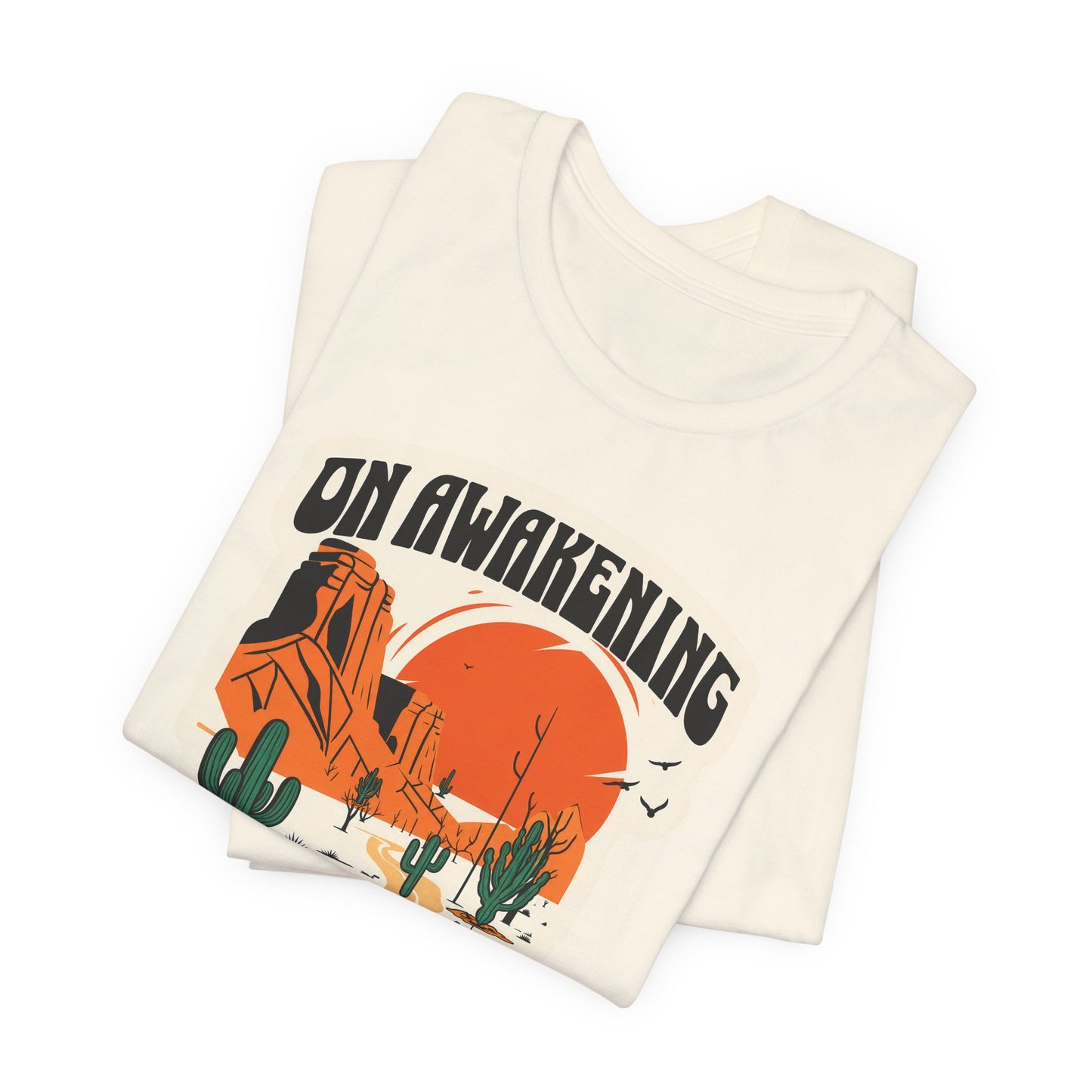 On Awakening AA recovery shirt mockup