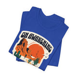 On Awakening recovery T-shirt product mockup