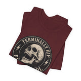 Terminally Hip Fatally Cool T-shirt alternate product mockup