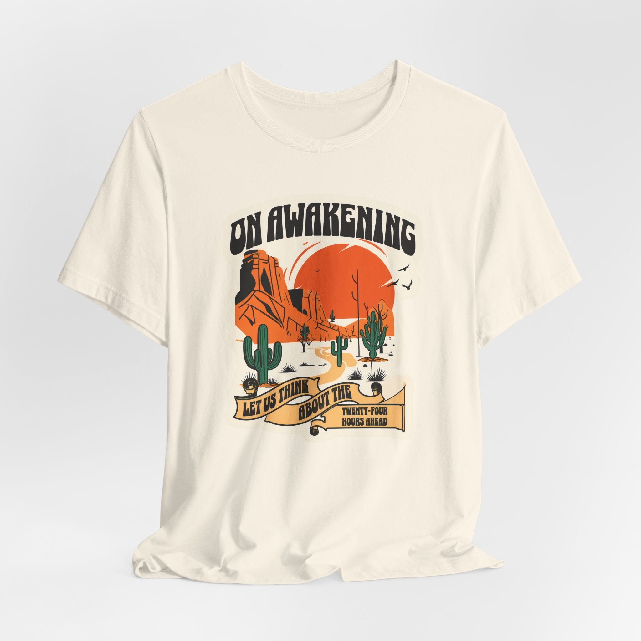 On Awakening Recovery T-Shirt | AA Daily Reminder