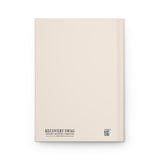 Step Eleven Floral Hardcover Journal — Recovery Step Work Notebook