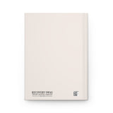 Step Four Floral Hardcover Journal — Recovery Step Work Notebook