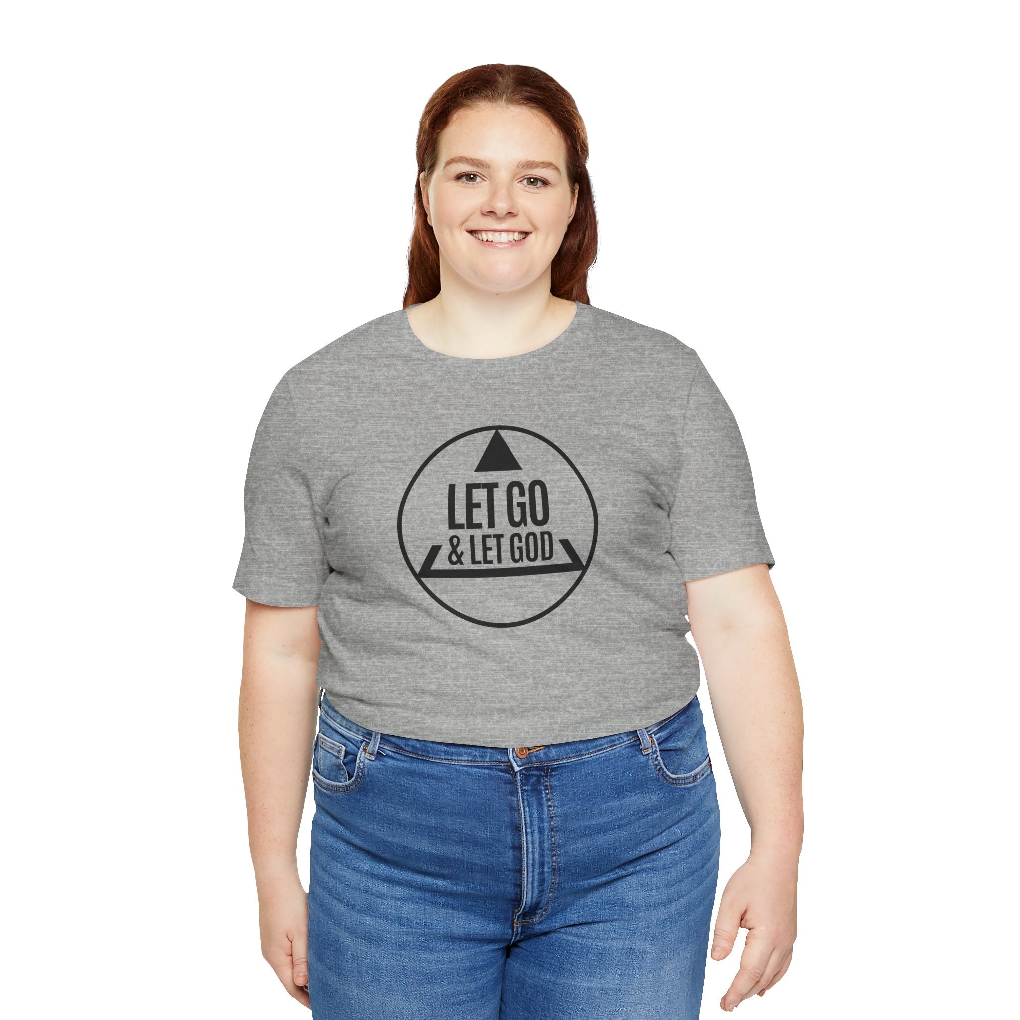 Let Go Let God Recovery Tee Shirt Gift