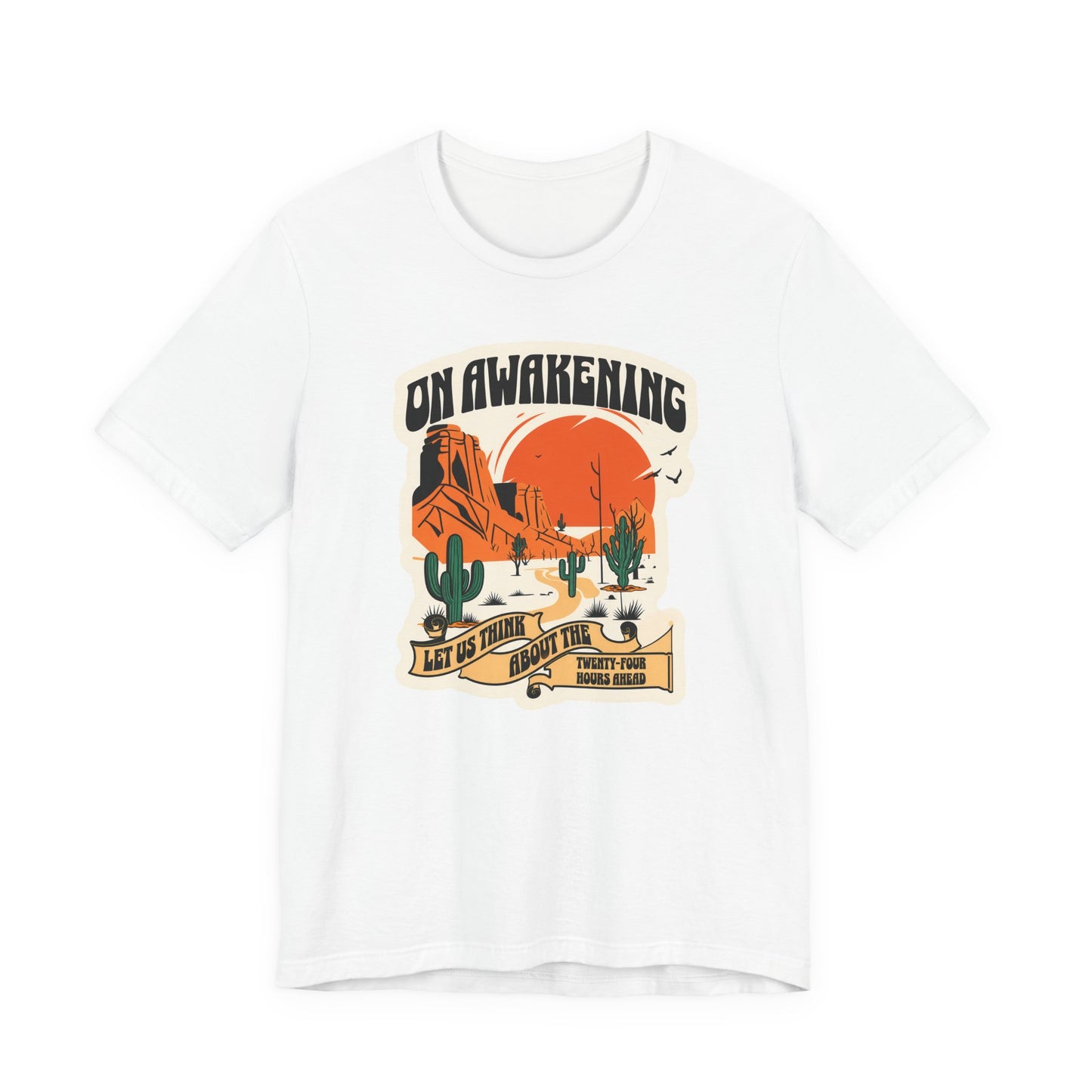 On Awakening Recovery T-Shirt | AA Daily Reminder