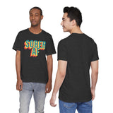 Sober AF Retro Recovery Tee Shirt Gift