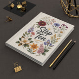 Step Ten Floral Hardcover Journal — Recovery Step Work Notebook