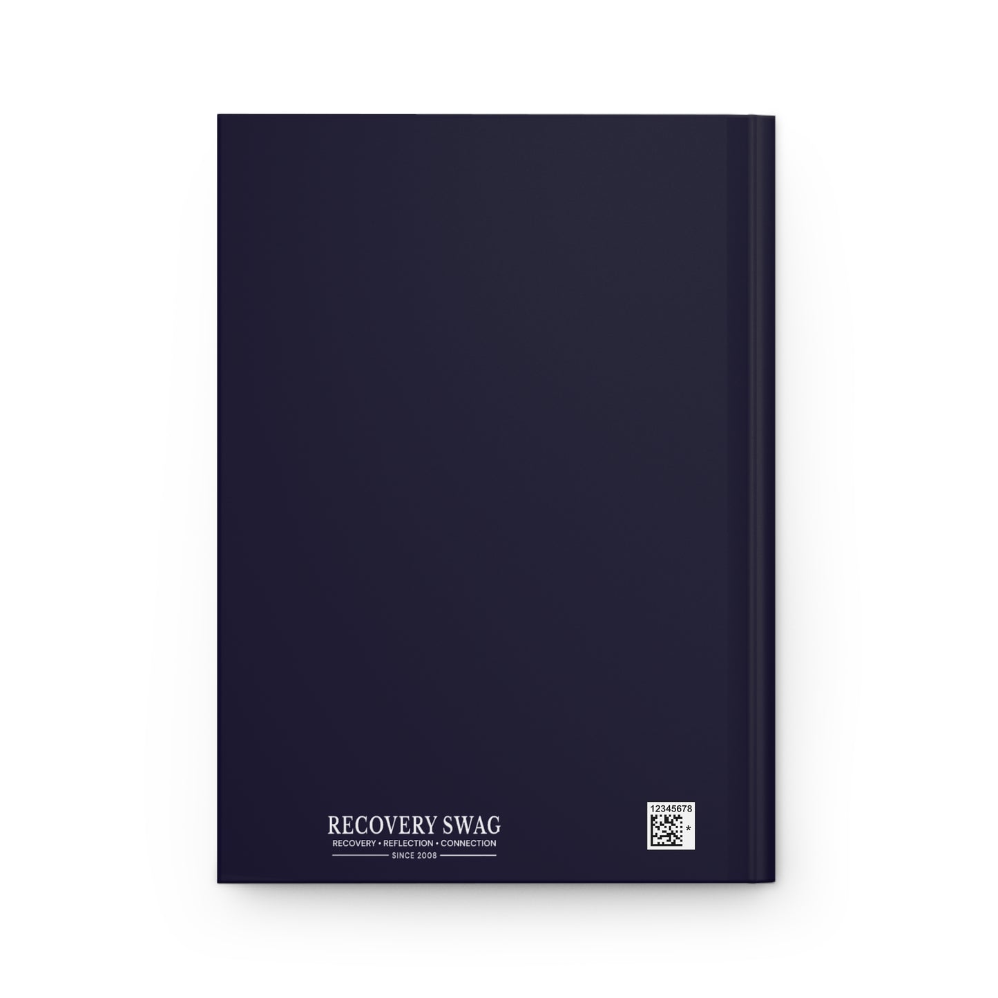 We Do Recover Vintage Hardcover Journal — Recovery Gift