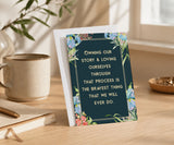 Owning Our Story Recovery Inspiration Greeting Card