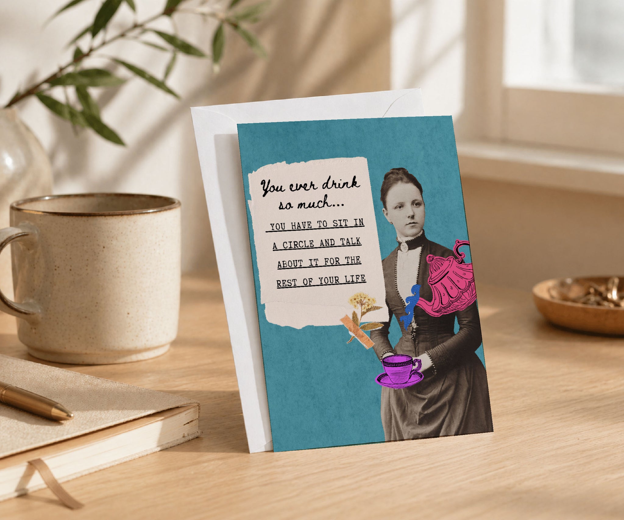 You Ever Drink So Much AA Humor Greeting Card