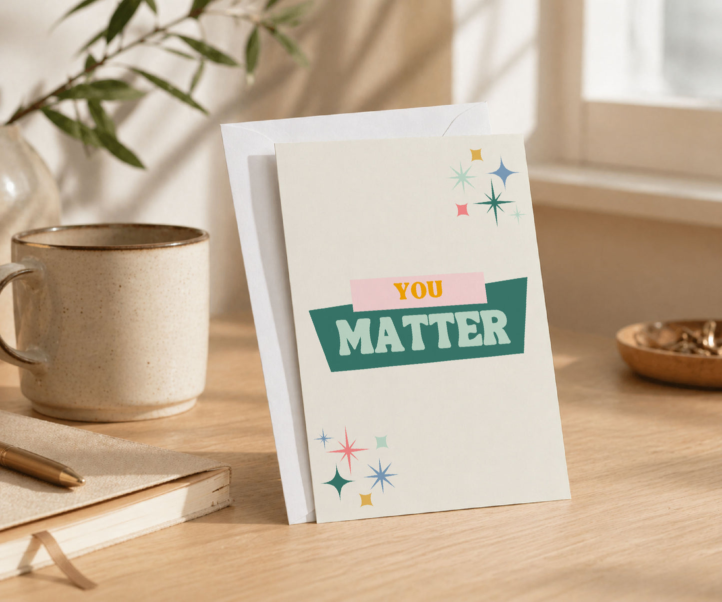 You Matter Recovery Encouragement Greeting Card