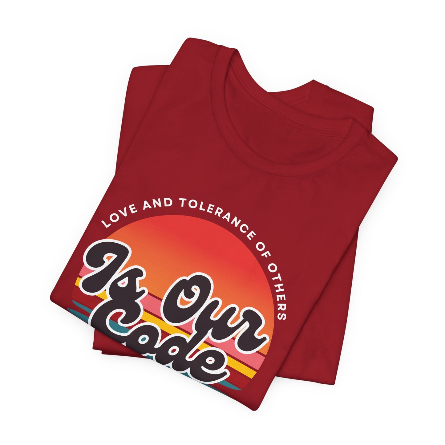 Love & Tolerance Recovery Tee Shirt Gift