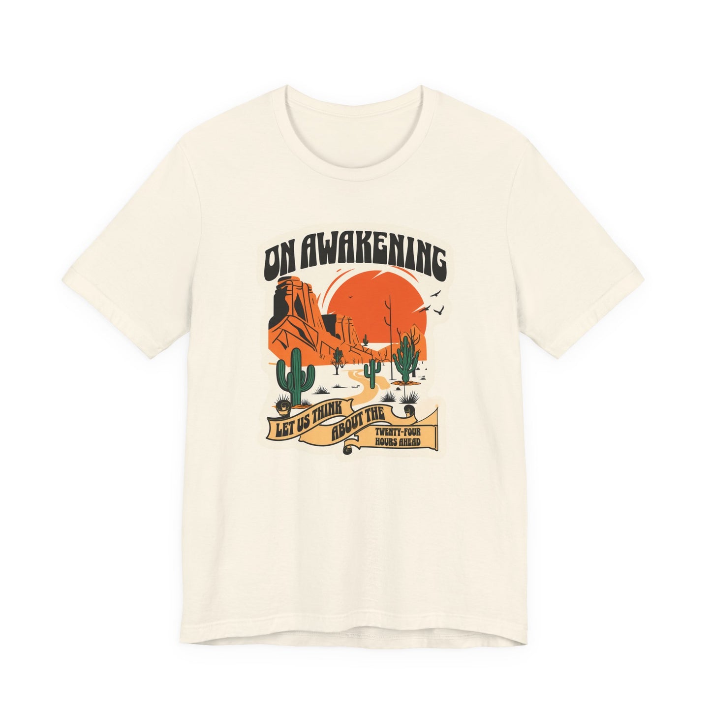On Awakening Recovery T-Shirt | AA Daily Reminder