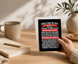Rarely Have We Seen Big Book AA Greeting Card