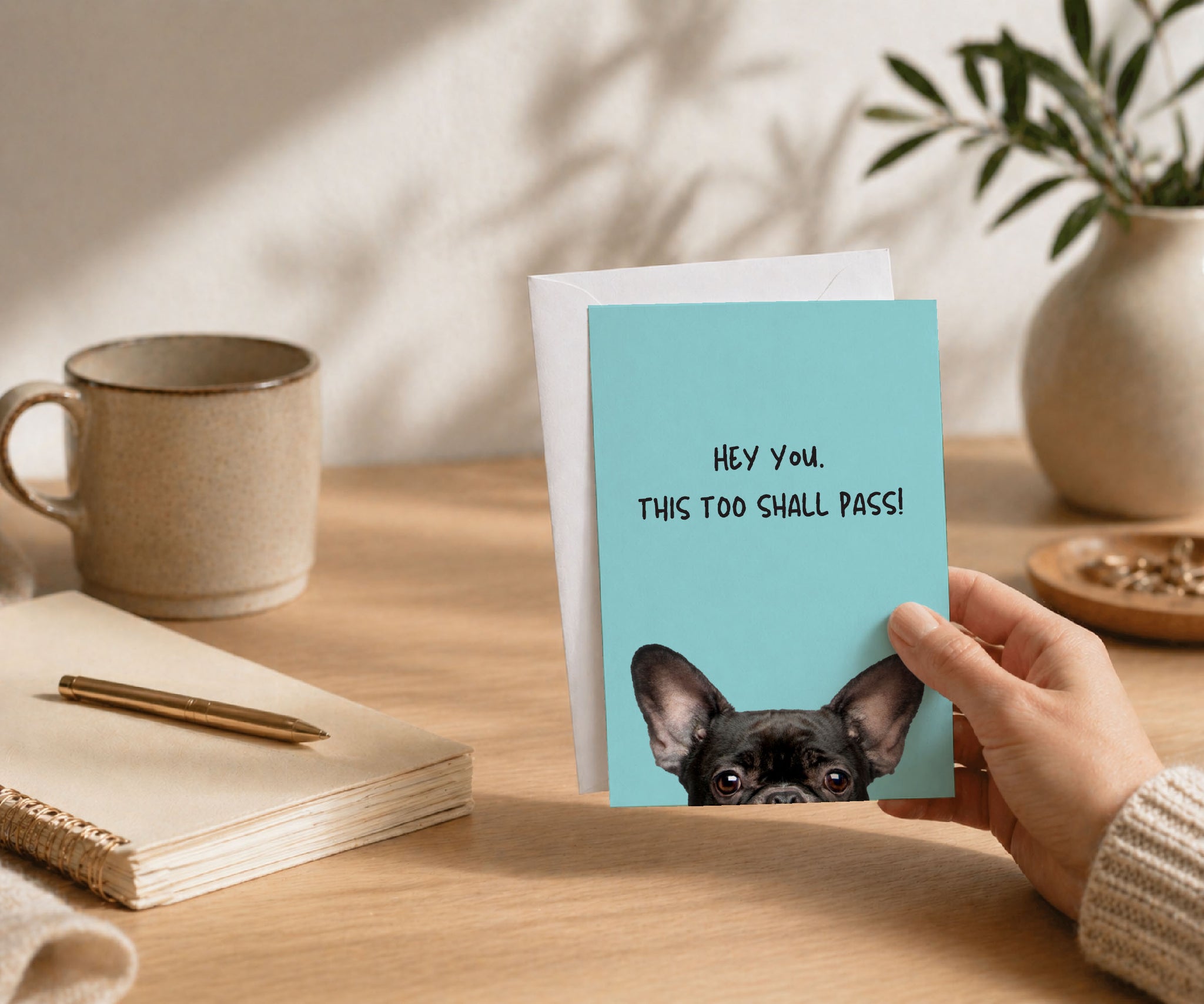 This Too Shall Pass Funny Recovery Greeting Card