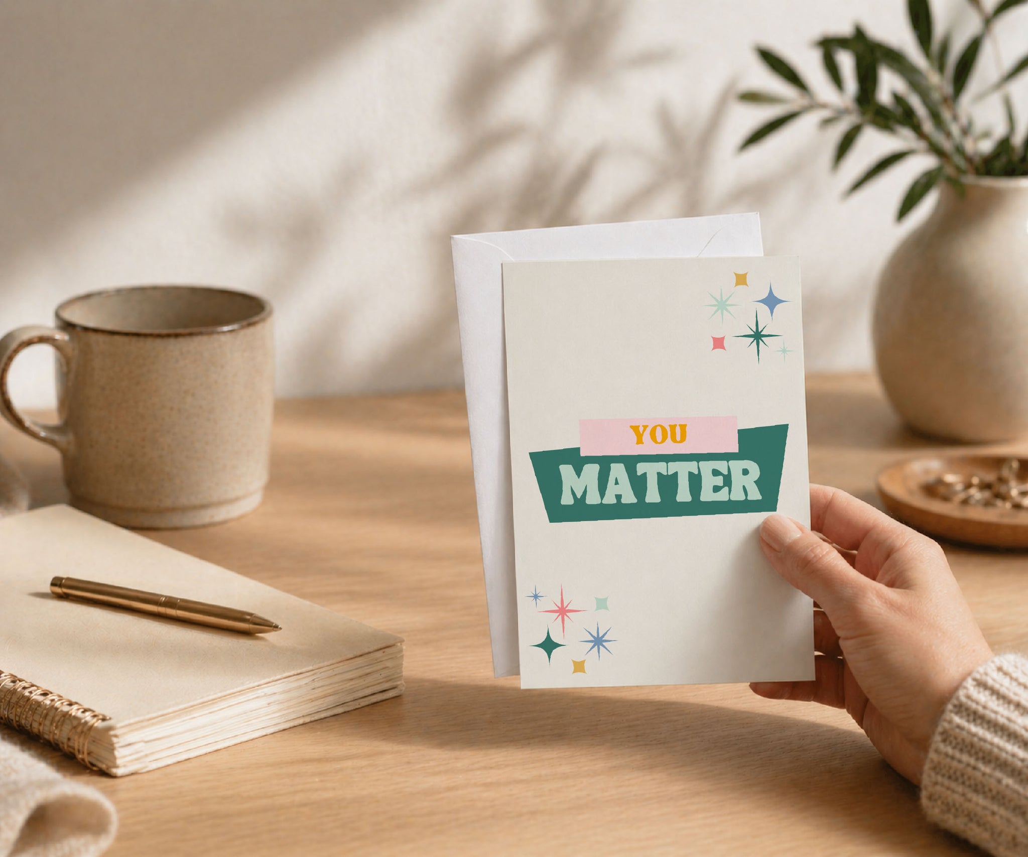 You Matter Recovery Encouragement Greeting Card