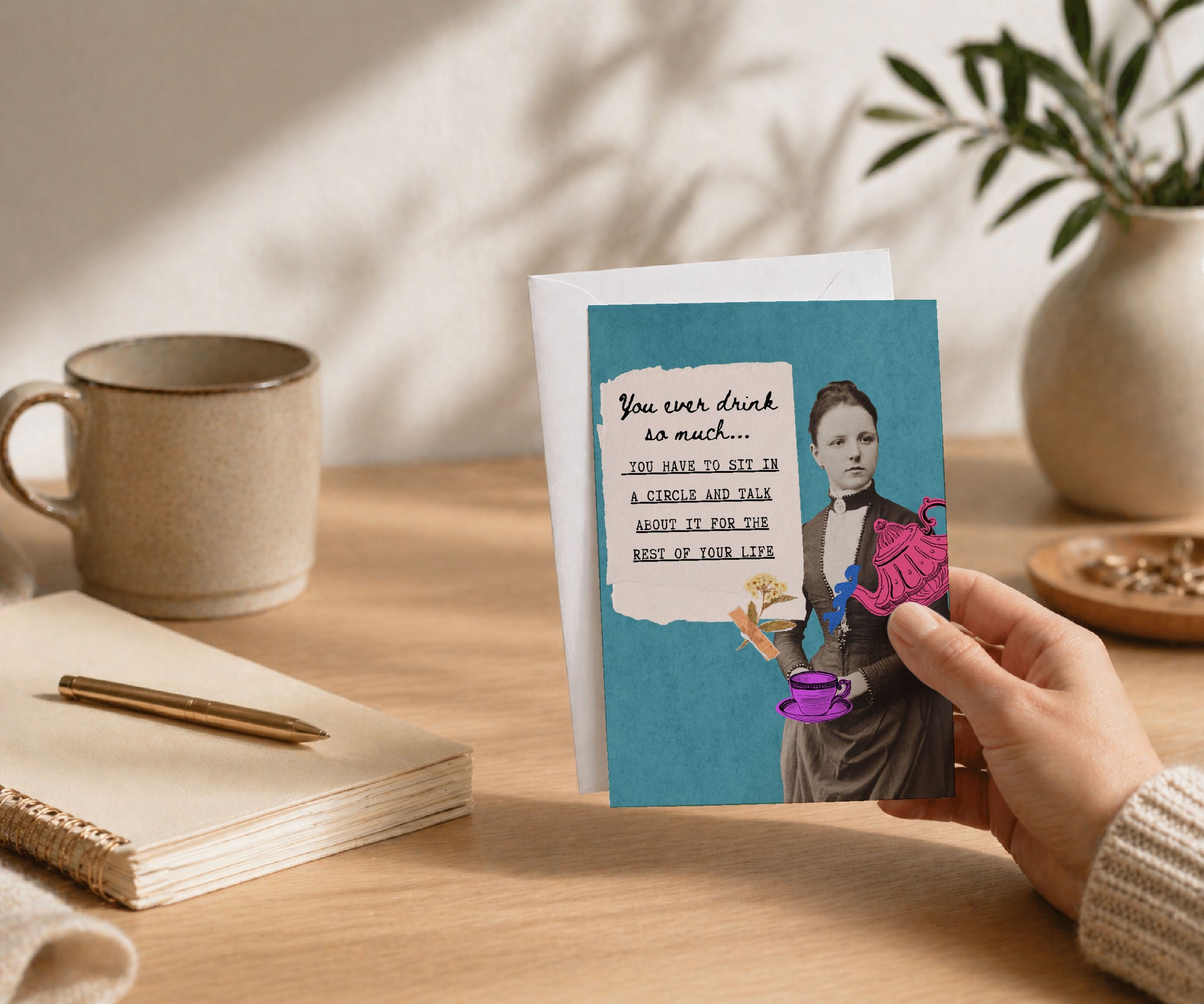 You Ever Drink So Much AA Humor Greeting Card