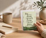 Serenity Prayer Greeting Card — Recovery Gift for AA, Al-Anon