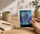 Authenticity Recovery Greeting Card — Letting Go