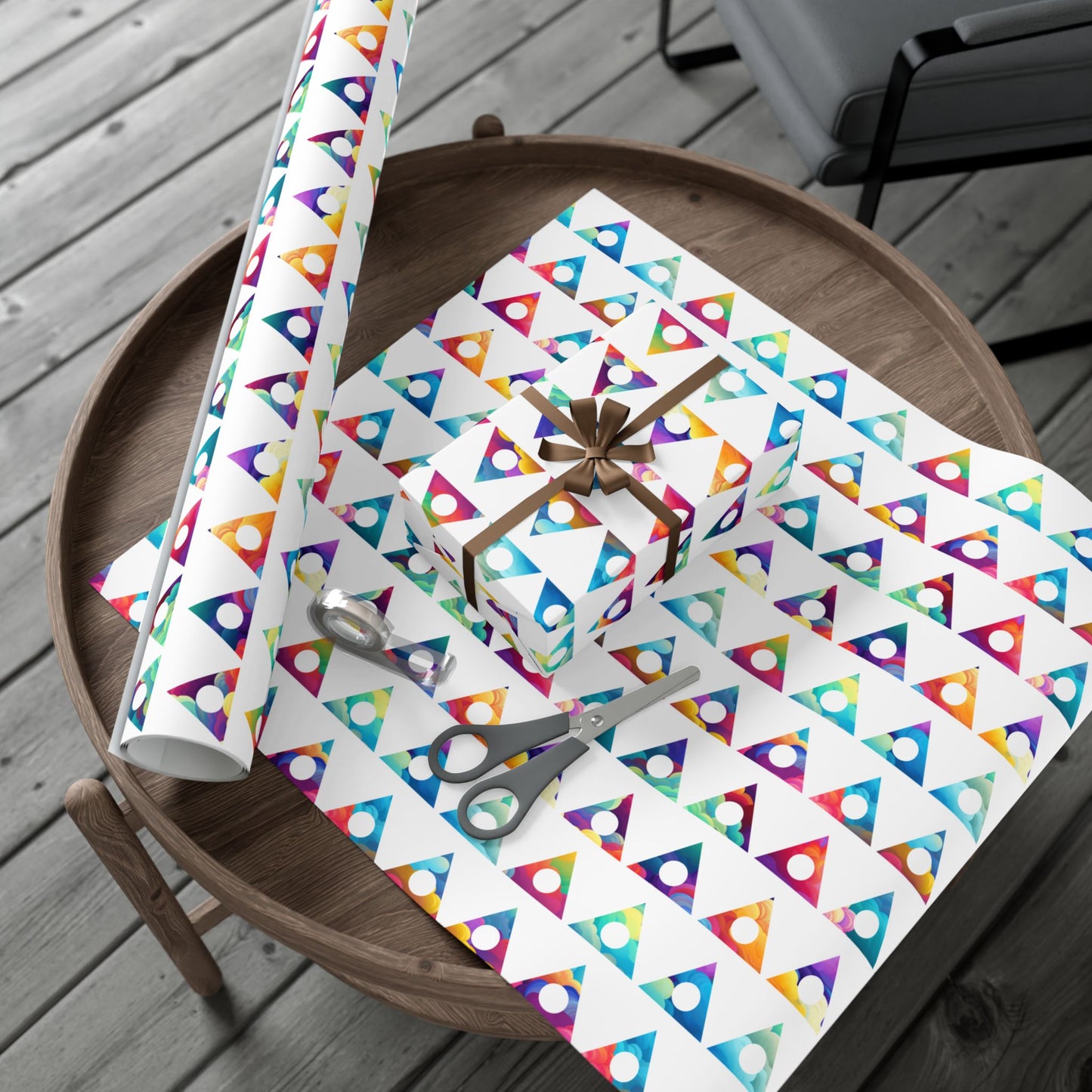 Colorful Al-Anon Symbol Recovery Gift Wrap | Al-Anon Paper