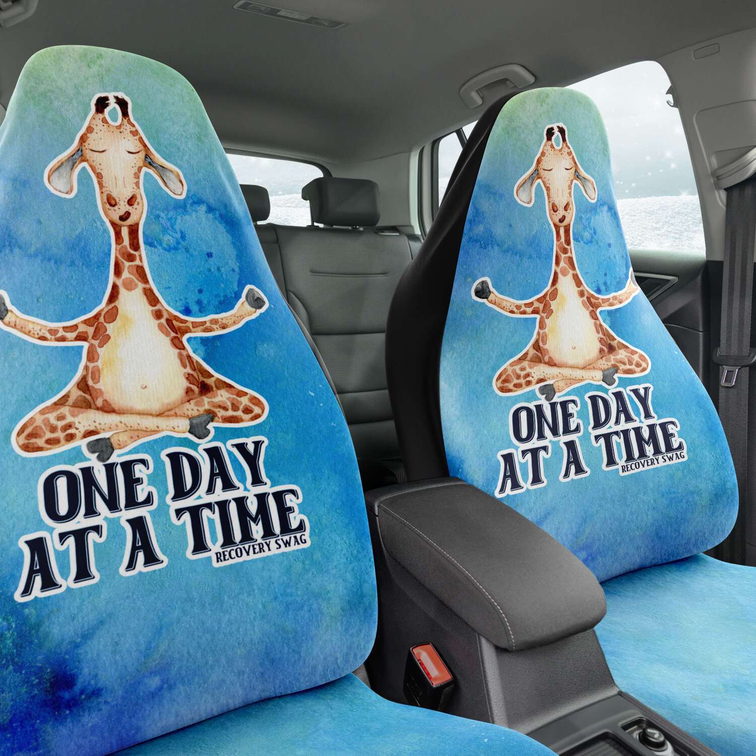 Giraffe - Easy Does It Car Seat Covers (Set of 2)