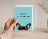 This Too Shall Pass Funny Recovery Greeting Card