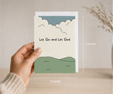 Let Go and Let God Recovery Greeting Card