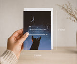 We Were Never Meant to Do It Alone Recovery Card