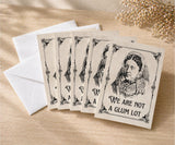 We Are Not a Glum Lot AA Recovery Greeting Card