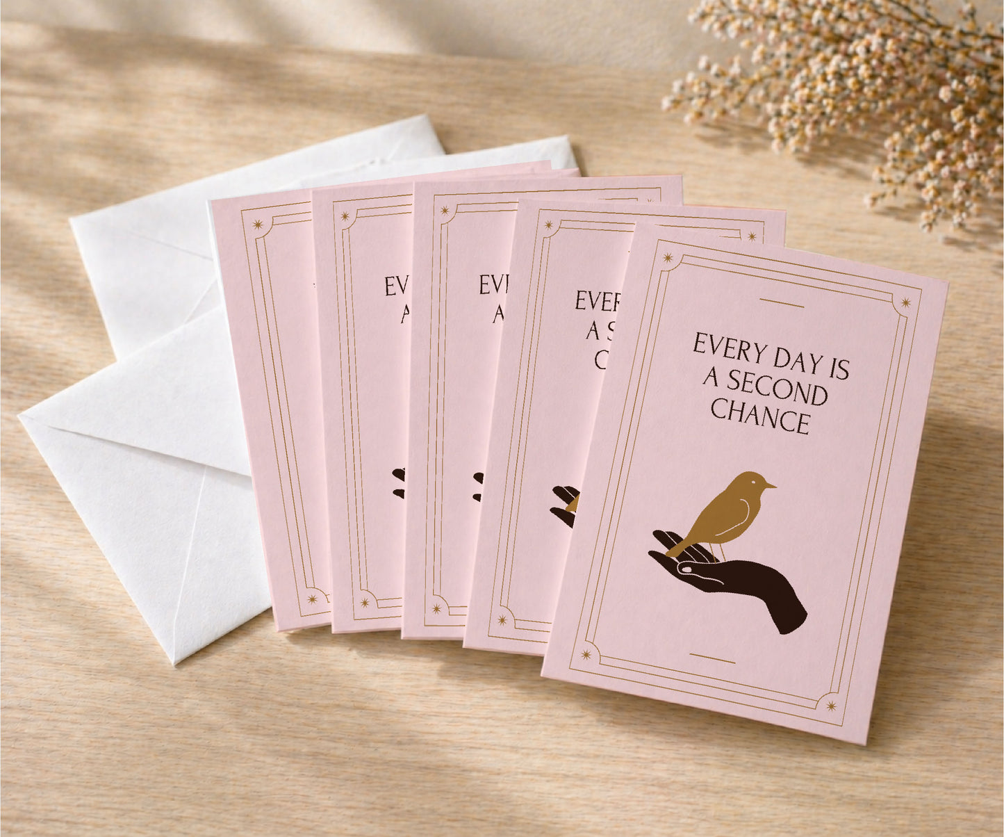 Every Day Is a Second Chance Recovery Greeting Card