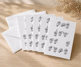 One Day at a Time ASL Sign Language Recovery Card