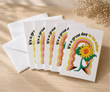 It's a Great Day to Be Sober Greeting Card