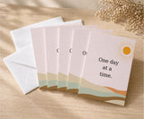 One Day at a Time Sunrise Recovery Greeting Card