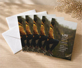 Life Has Its Way of Testing Our Strength Greeting Card