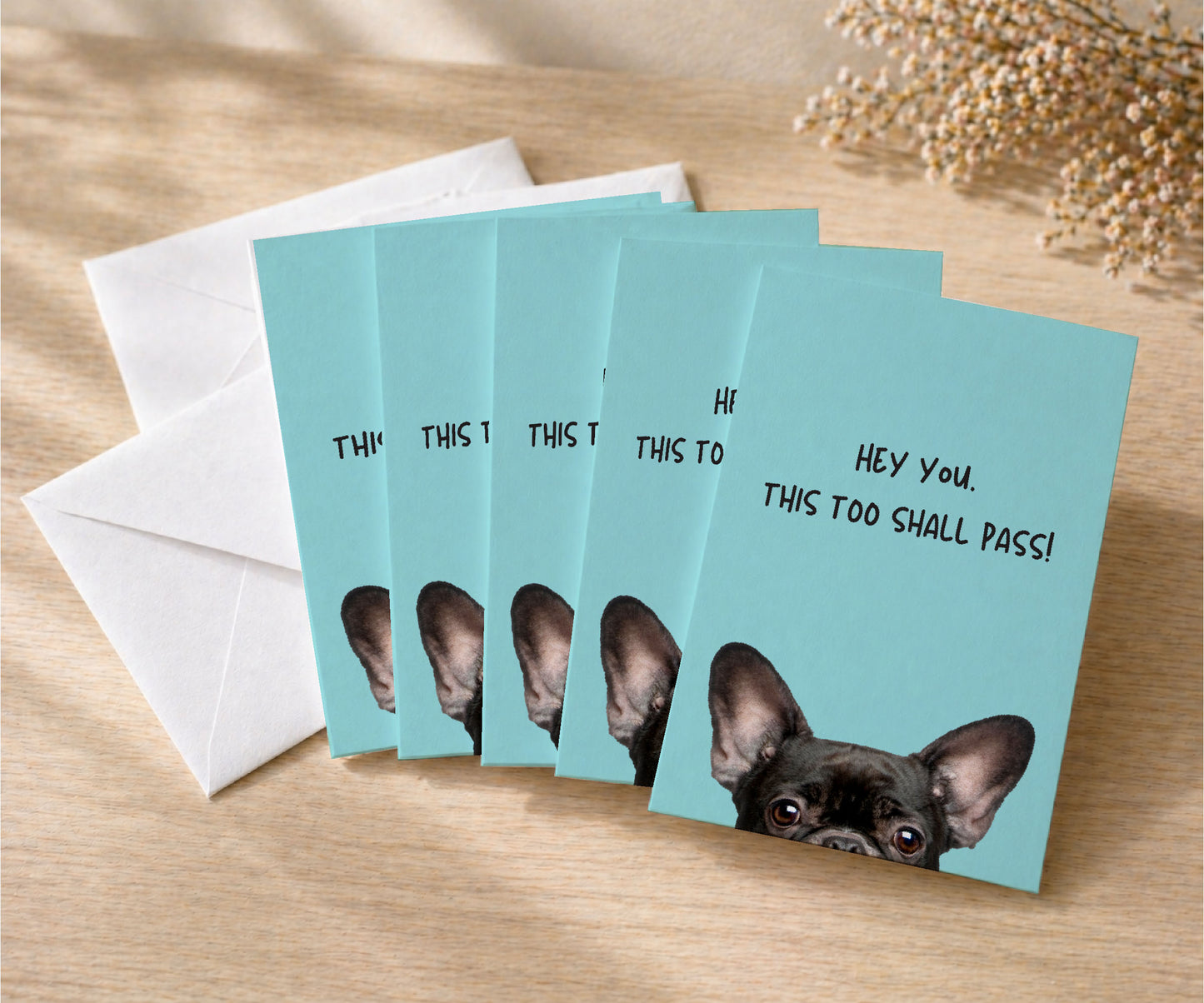 This Too Shall Pass Funny Recovery Greeting Card